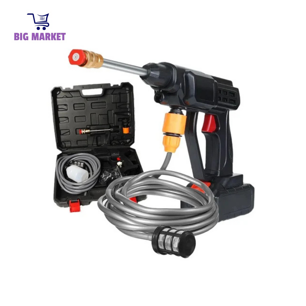 Powerful Pressure Washer, Portable High Power Washer With Rechargeable Batteries, Handheld Electric Water Portable Pressure Washer Car Wash , 48V Pressure Washer Gun .