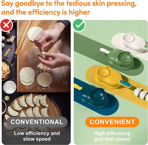 2 in 1 Dumpling Maker or Samosa Maker