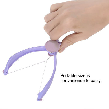FACIAL HAIR THREADING SYSTEM FOR WOMEN
