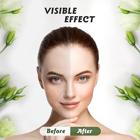 Facial Beauty  Jade Roller Set In Marble - Green