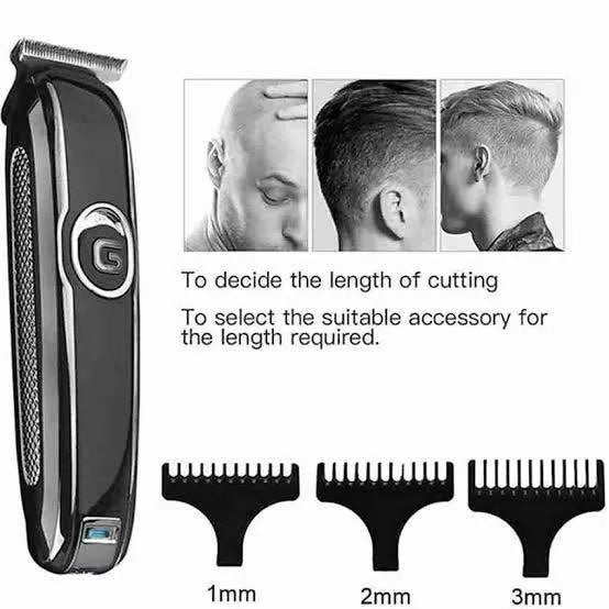 Geemy GM-6050 Professional Trimmer - High-Performance Electric Face & Hair Cutter with IPX7 Water Resistance