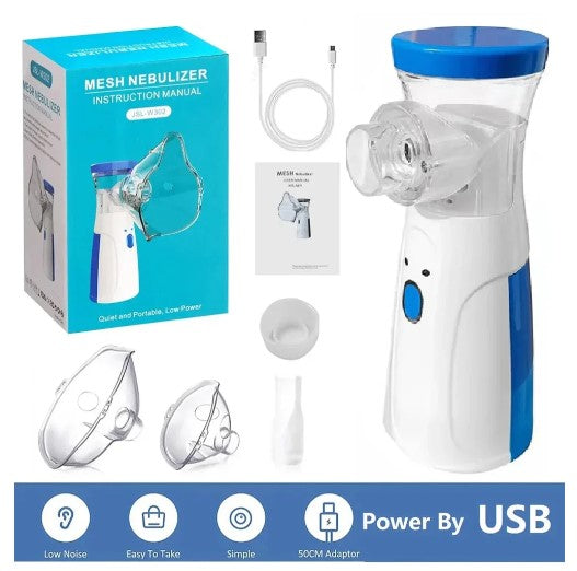 Portable Mesh Mist Device – Quiet & Compact for Kids & Adults