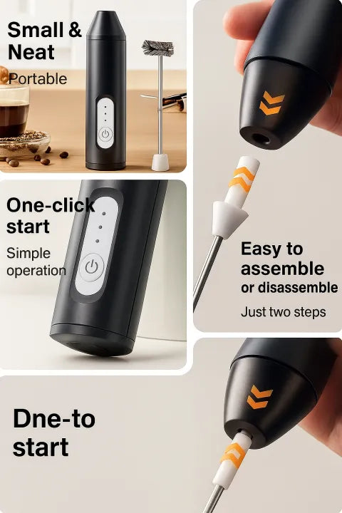 Ultra fast Coffee Beater - Beater - Milk Frother - Multifunctional Beater - Electric Beater - Egg Beater