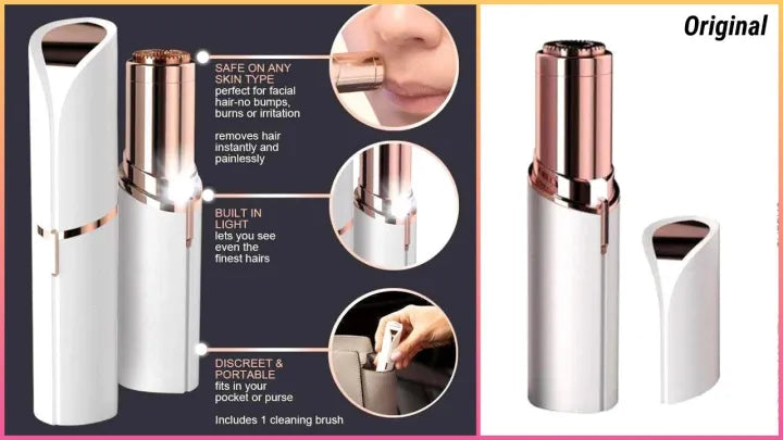 Flawless Facial Hair Removal Rechargeable Machine - Keep Your Face Flawless