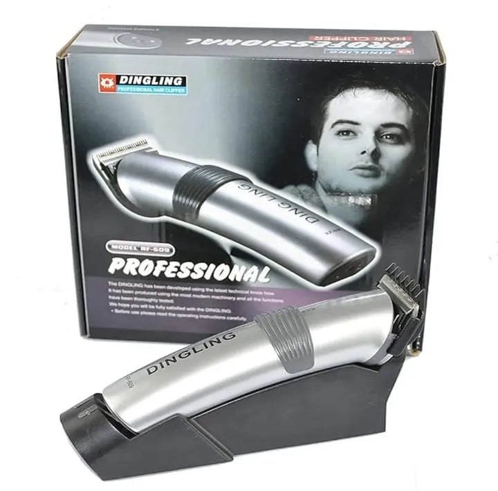 100% Original Dingling RF-609 Hair Trimmer - Professional Hair Cutting & Shaving Machine