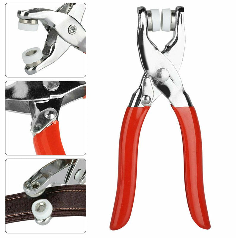 PLIERS BUTTON PRESS SNAP TOOL WITH 50pcs 9.5mm METAL BUTTON