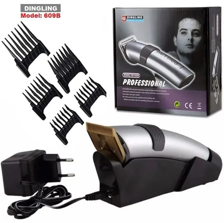 100% Original Dingling RF-609 Hair Trimmer - Professional Hair Cutting & Shaving Machine