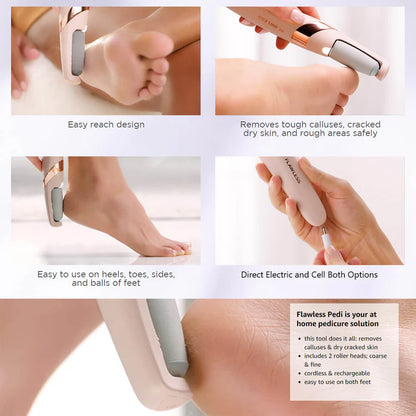 Flawless Finishing Touch Pedi Rechargeable Tool