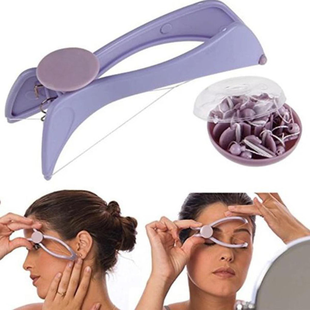 FACIAL HAIR THREADING SYSTEM FOR WOMEN