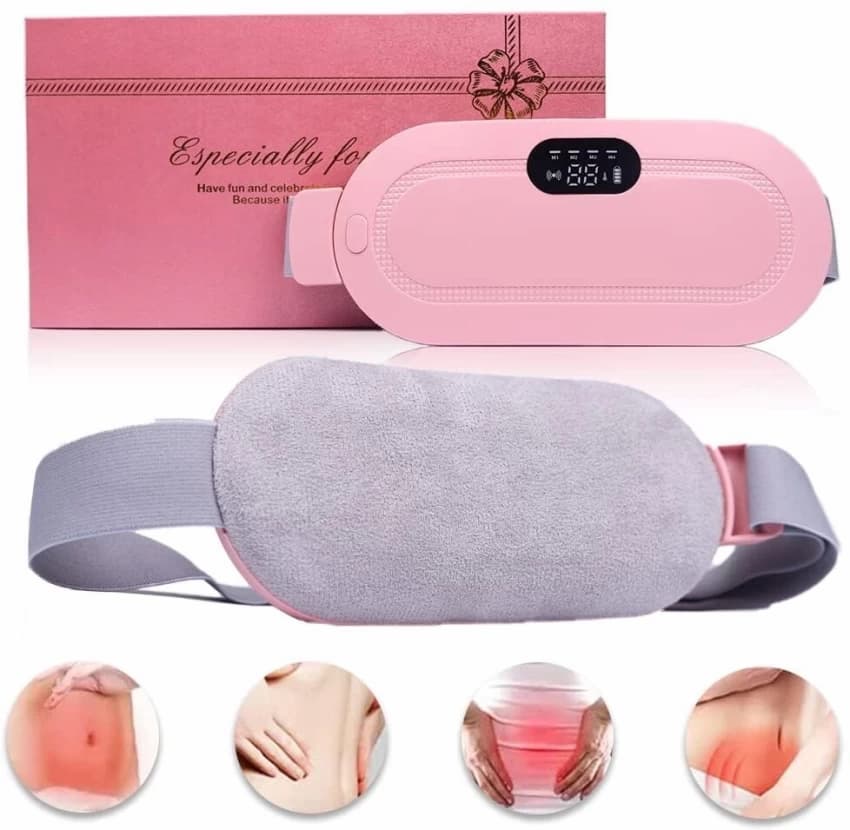 PERIOD CRAMP RELIEF BELT & MASSAGER