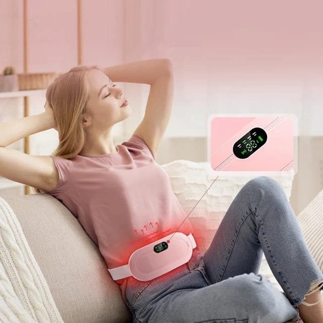 PERIOD CRAMP RELIEF BELT & MASSAGER