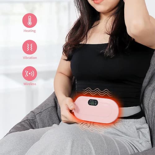 PERIOD CRAMP RELIEF BELT & MASSAGER
