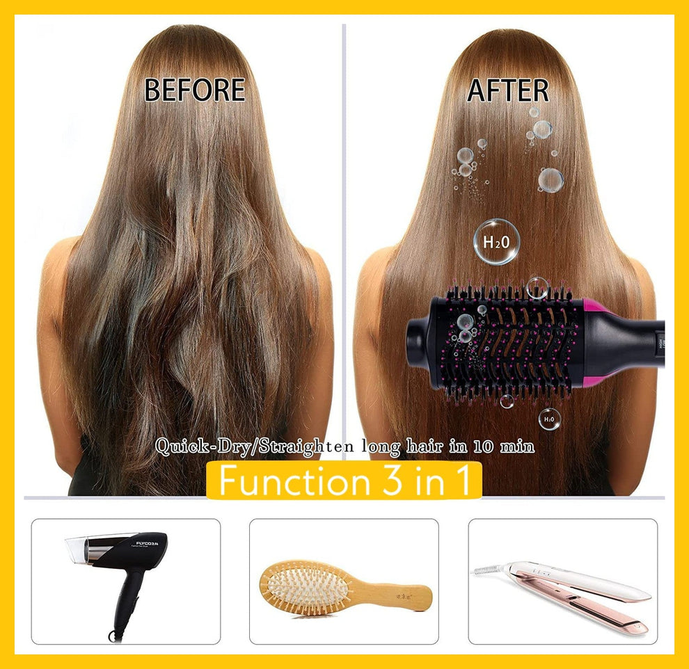 ONE STEP 3 In 1 HAIR DRYER , HAIR STRAIGHTNER AND HAIR CURLER FOR WOMEN