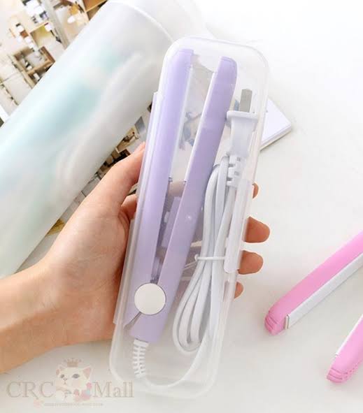 PORTABLE MINI HAIR STRAIGHTENER & CURLER